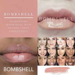 LipSense AUTHENTIC Long Lasting Lip Color‎ Full Size – Bombshell | MSRP = $32